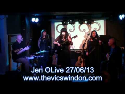 Jen Olive & The Low Cakes 27th June 2013 The Vic Swindon