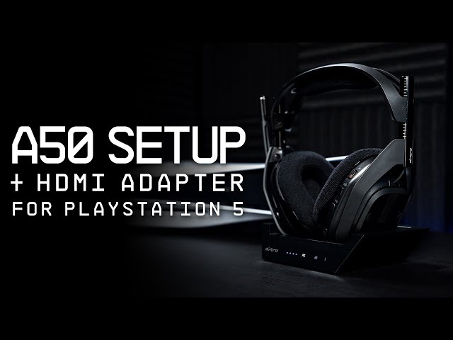 Video teaser for ASTRO A50 Wireless + Base Station Gen 4 || PlayStation 5 Setup