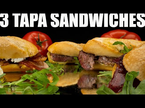 3 Fantastic Spanish Tapa Sandwiches Recipes