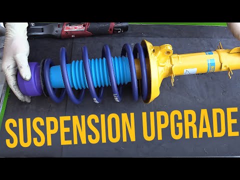 How To Lower Your Car ~ R32 Lowering Springs Installation