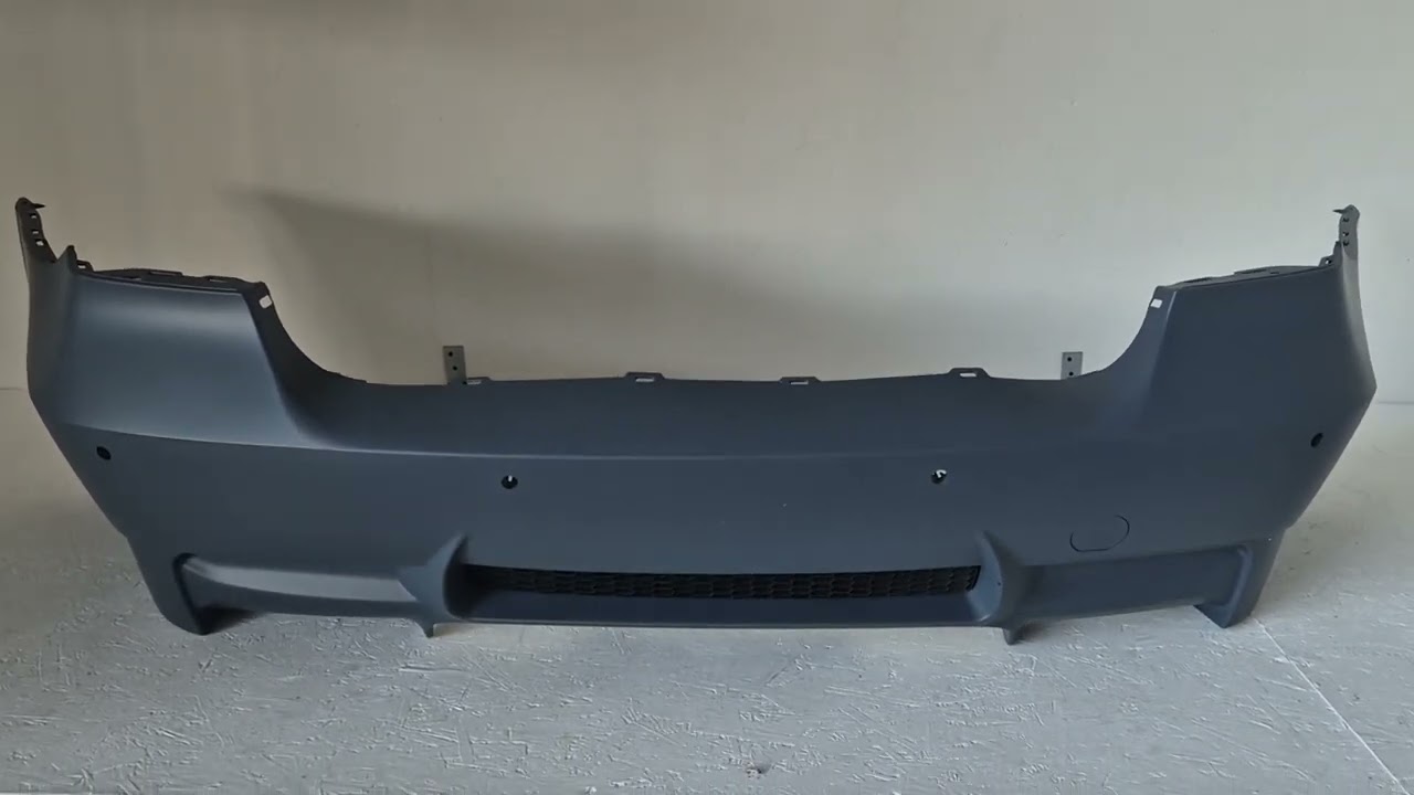 BMW 3 серия E90/E91 2005-2011 гг. Задний бампер M3 (для E90 2008-2011) Video 1