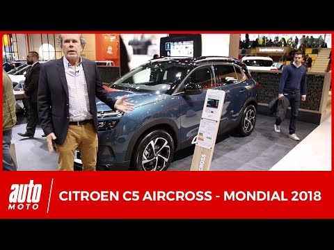 Mondial Auto 2018 - Citroën C5 Aircross : la fin des "vraies" berlines Citroën ?