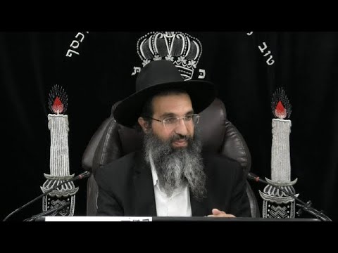 ראוי לכל ירא שמים שיהא מיצר ודואג על חורבן בית המקדש | הרב שי עובד | ראשון - פרשת קרח - תשפה