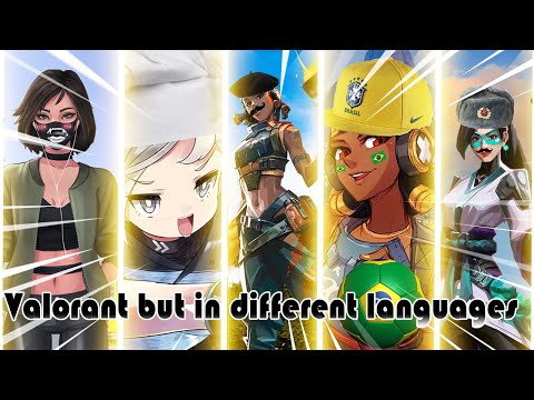 Valorant in Different Languages meme