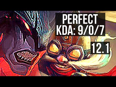 AATROX vs CORKI (MID) | 9/0/7, Legendary, 1.2M mastery, 500+ games | KR Master | 12.1