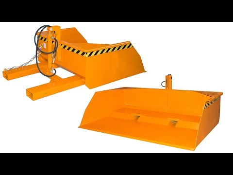 Shovel hydraulische shovel met bakopening
