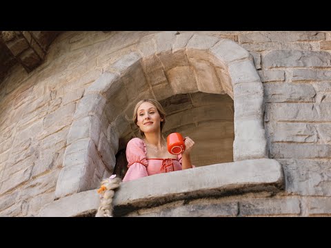 Rapunzel and Dunkin’ at Home Coffee Commercial