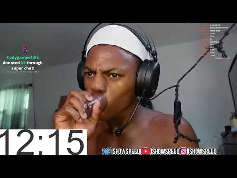 Ishowspeed his attempt on the Kylie Jenner lip challenge!!!👄