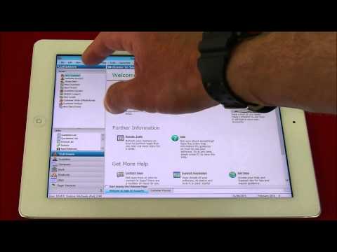 Sage Accounts for iPad IOS In The Cloud