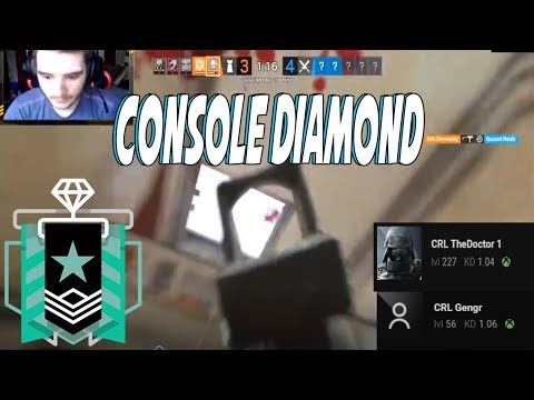 CONSOLE DIAMOND PLACEMENTS - Rainbow Six Siege Ranked Highlights