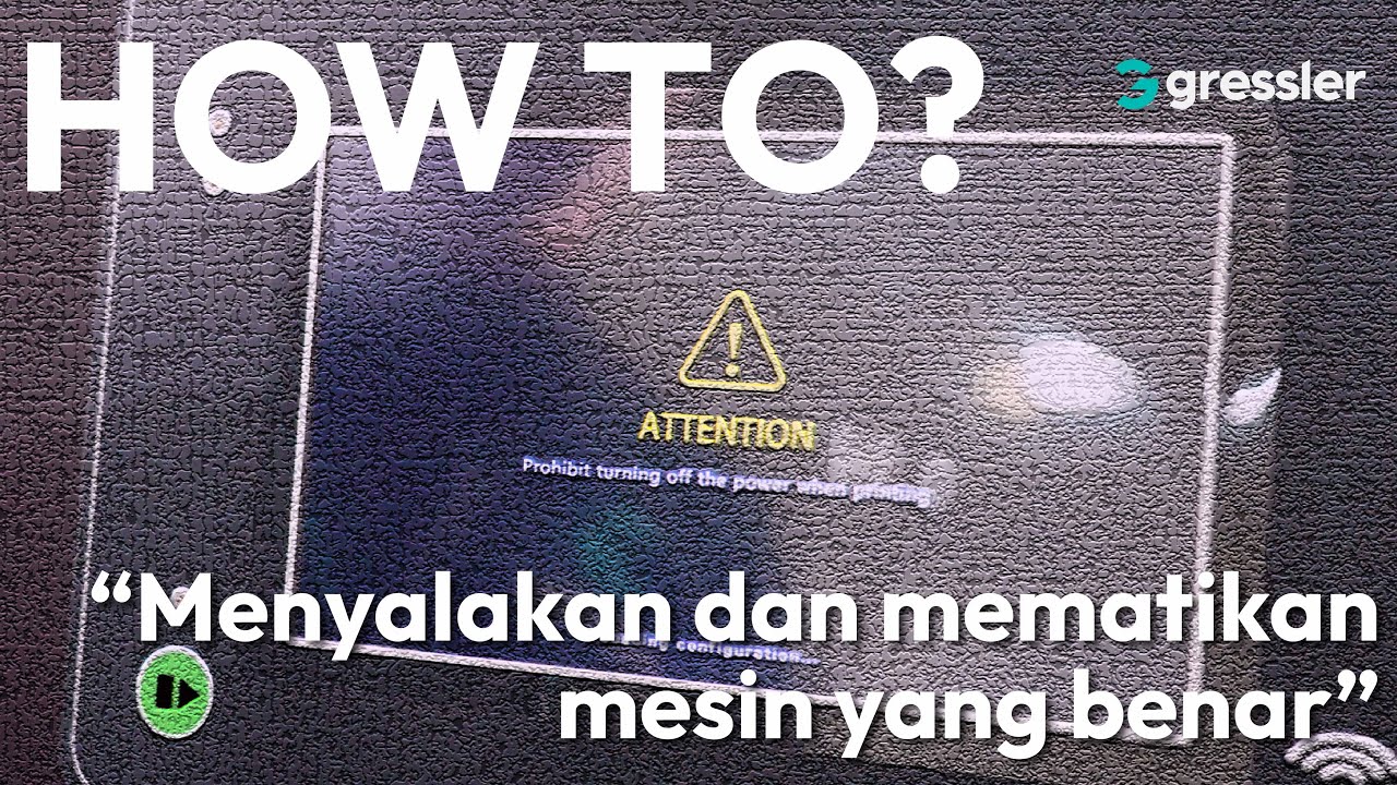 Bagaimana cara menyalakan dan mematikan GC1600?
