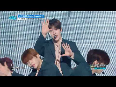 【TVPP】 ASTRO - Crazy Sexy Cool, 아스트로 – 니가 불어와 @Show Music Core
