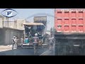 SOHR Camera Captures The Pavement Of The Road To Um Jeloud Crossing In Aleppo Countryside