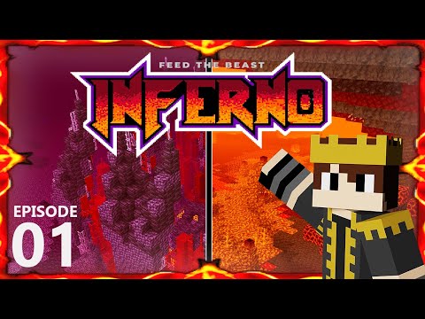 Minecraft FTB Inferno | The Infernal Beginning