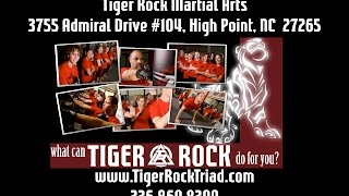 preview picture of video 'Tiger Rock Martial Arts in Greensboro, High Point, Jamestown NC'