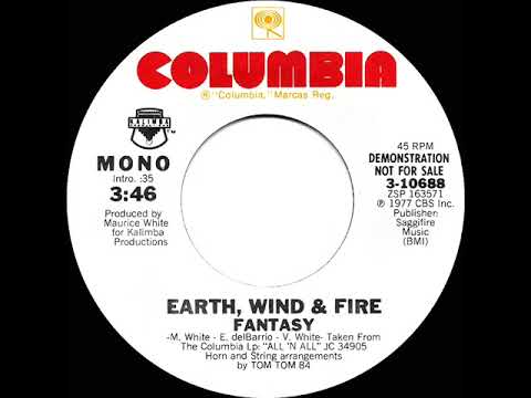 1978 Earth, Wind & Fire - Fantasy (mono radio promo 45)