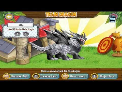 Dragon City: Double Metal Battle & Skills