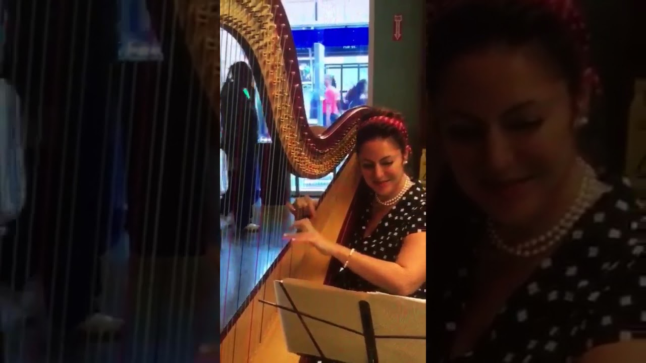Promotional video thumbnail 2 for Chiara Capobianco harpist for events