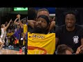 Luka Doncic Insane One Leg Fading 3 Has Lakers Bench Stunned And Words With Thanasis