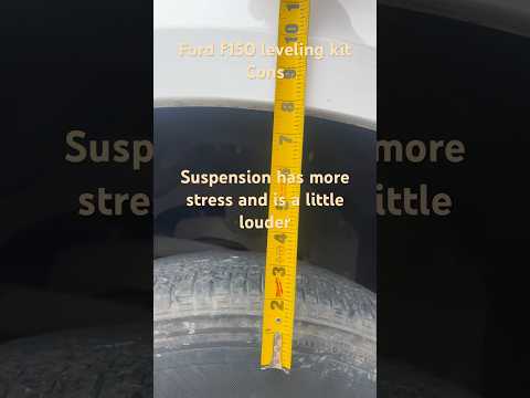 F150 leveling kit cons
