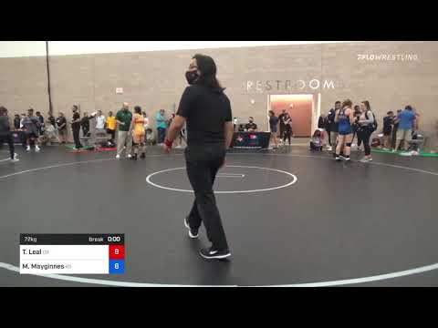 72 Kg Round Of 16 - Tiyanna Leal, OR Vs Morgan Mayginnes, KS