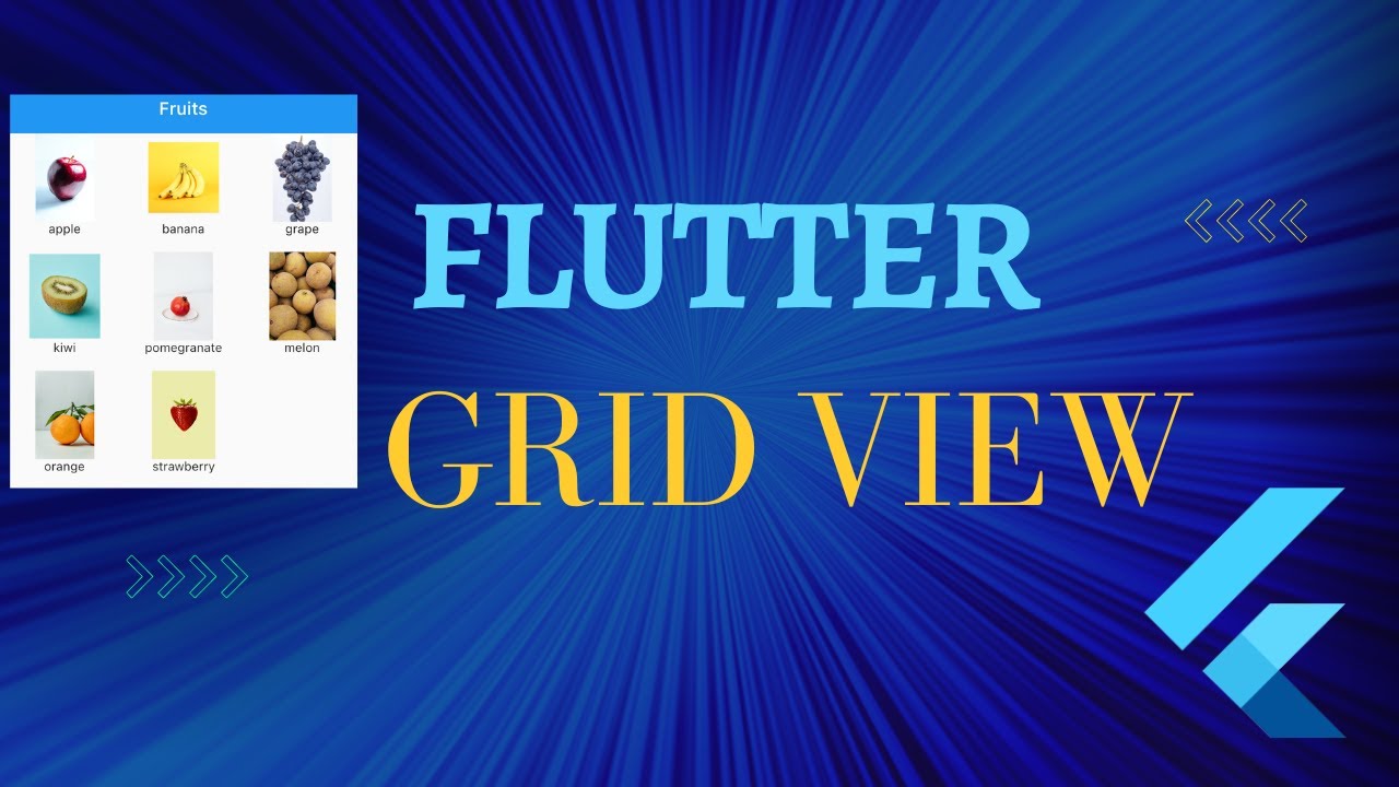 How to create a grid view in Flutter? | Grid Layout | GridView in Flutter Example