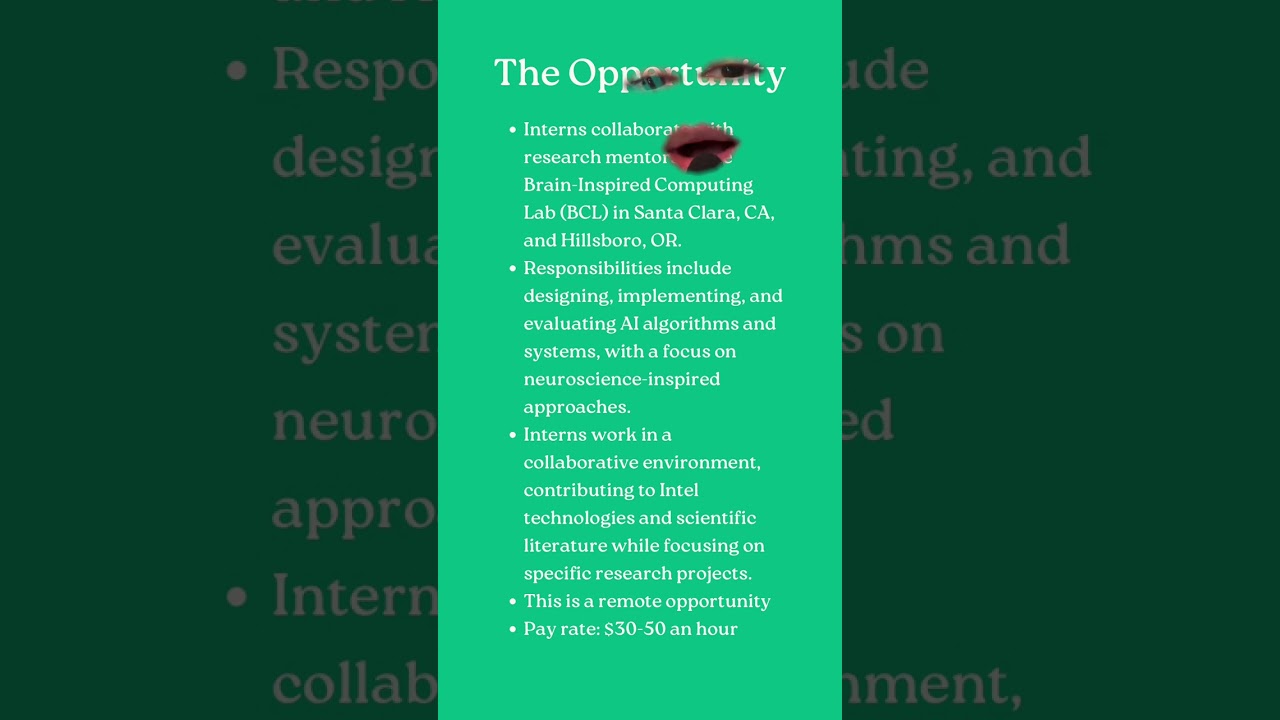 Intel -AI Research Intern (Retrieval and Language Models)