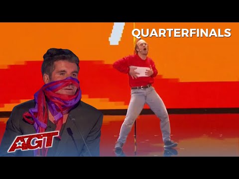 Keith Apicary Gets BUZZED By Simon Cowell!