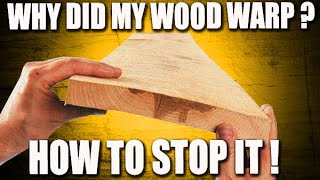 How to stop wood from warping