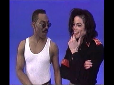 Michael Jackson - 1993 Behind Scenes of 'Whatzupwitu' with Eddie Murphy