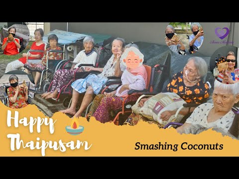 Happy Thaipusam Day! Coconut Smashing!