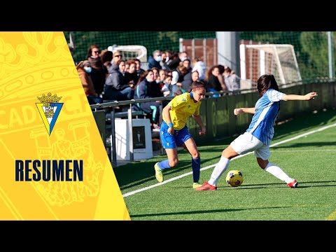 Resumen Cádiz CF Femenino B 2-2 CD Guadalcacín (06/02/2022)