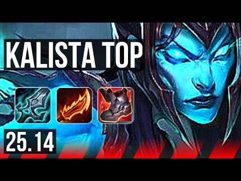 KALISTA vs CAMILLE (TOP) | EUW Master | 25.14