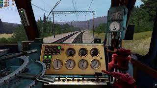 Trainz19, поменял кое-что на перегоне Миньяр - Аша.