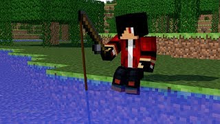 How to repair fishing rod in minecraft