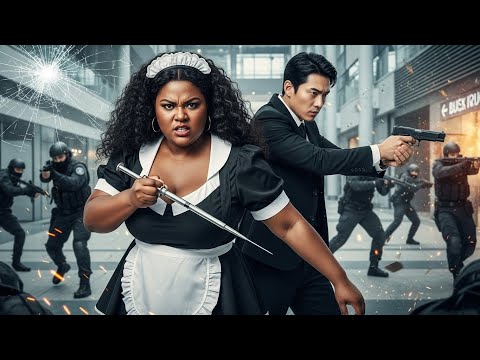100's of Assassins Attacked Korean Mafia Boss, Until A Black Waitress Alone Defeated All With 1 Pin