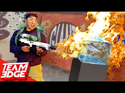 *FIRE vs. ICE Challenge!!*  Free Your PRIZE from the ICE!