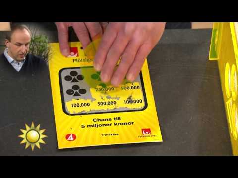 Trisskraparen Mikael: "Det var jobbigt" - Nyhetsmorgon (TV4)