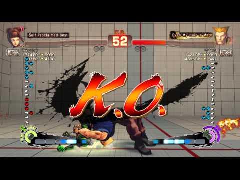 Ultra Street Fighter IV battle: Juri vs Guile