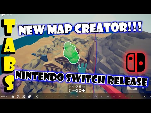 How to Use The New Custom Map Creator in TABS | November 2022 Update | Full Nintendo Switch Release