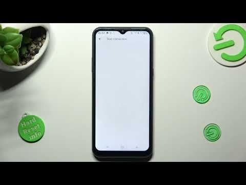 How to Turn On/Off Auto Correction on DOOGEE X95? - Find Text Settings