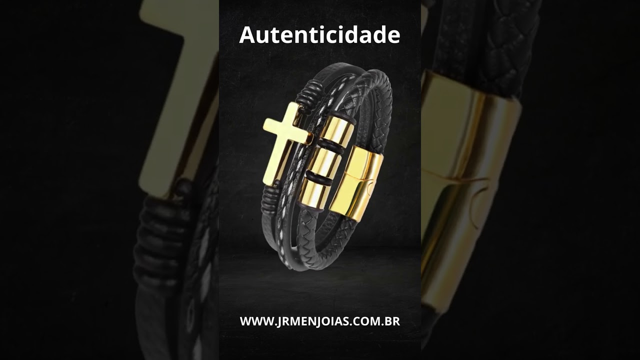 Pulseira Carter Masculina Cruz - Personalizada