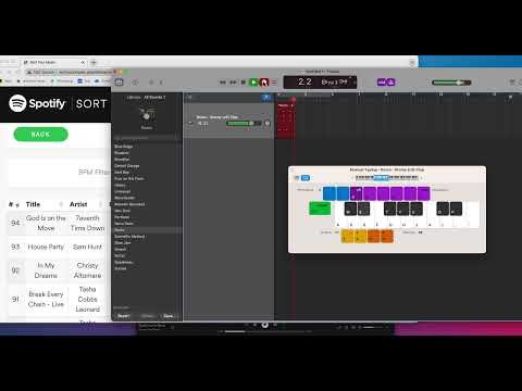 Stomp Clap - Making a Simple Drum Backing Track In GarageBand