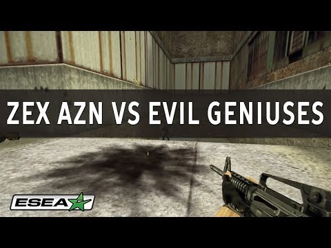 CS 1.6 Classic Throwback - zEx aZn vs Evil Geniuses