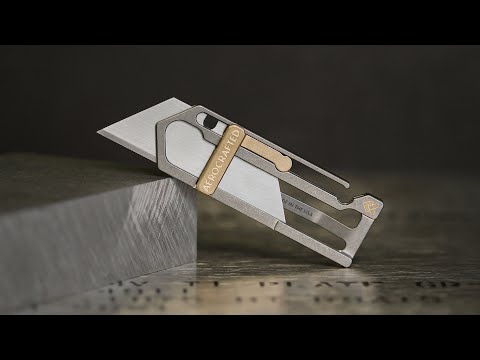 How to Change the Blade of the Aerocrafted Sideslip Utility Knife