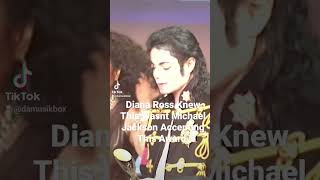Diana Ross Knew This Wasnt Michael Jackson Accepting This Award #michaeljackson #dianaross #viral