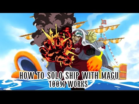 How to use Magu in ship farm {GPO}
