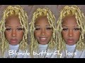 Blonde Butterfly Locs Using Xpression Grace Obi