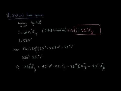 Lecture 4: The Singular Value Decomposition
