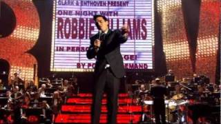 Robbie Williams -  Have You Met Miss Jones? - Live at the Albert - HD